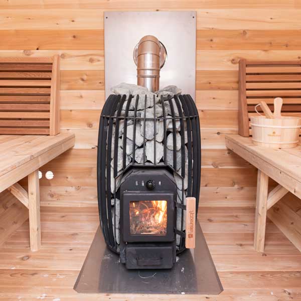 TimberGlow 14 wood burning sauna heater by LeisureCraft