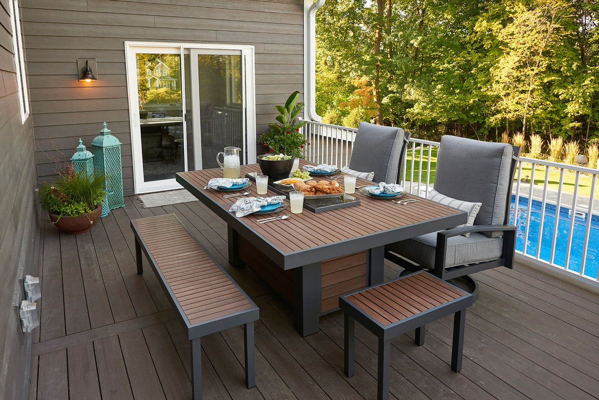 Kenwood fire table with burner cover
