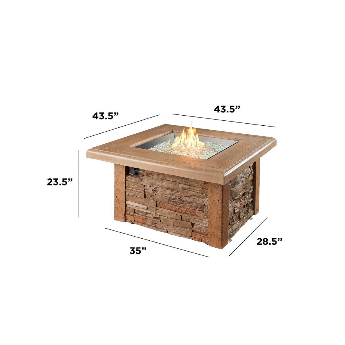 Sierra fire table dimensions