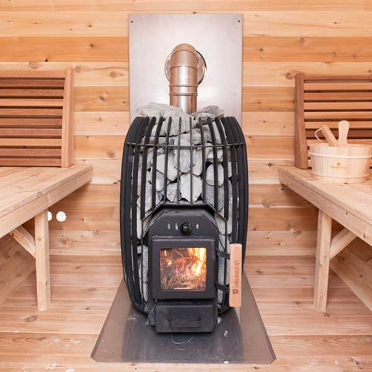 TimberGlow 14 wood burning sauna heater by LeisureCraft