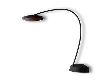 Bromic Eclipse Portable heater with curved arm