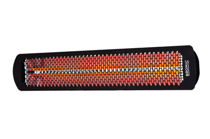 Bromic Tungsten Electric heater, angled view
