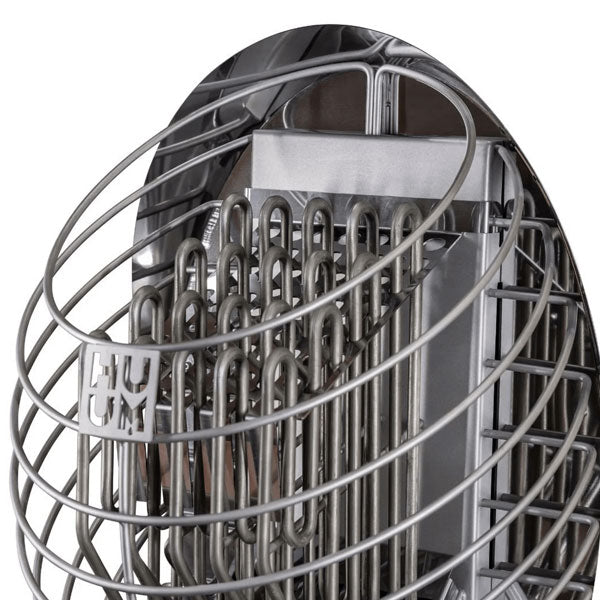 Huum DROP heater installed in a sauna