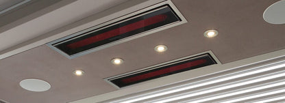 Platinum Electric mounted on covered patio