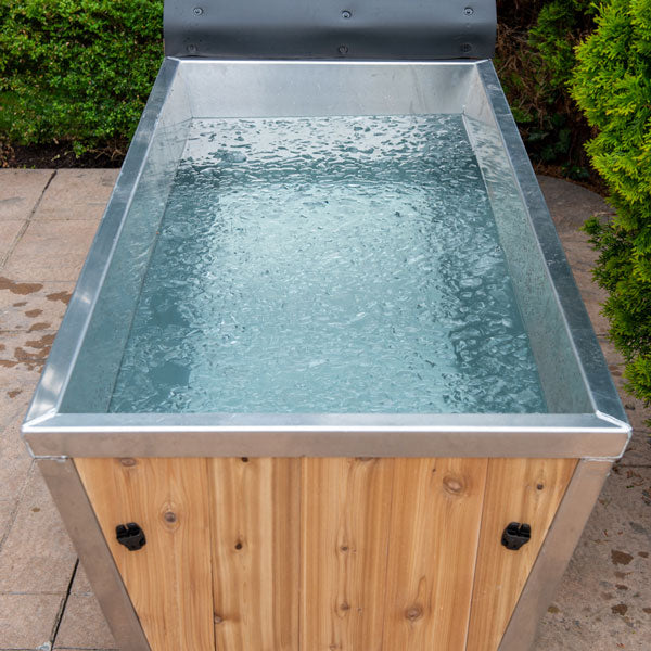 Polar plunge tub detail