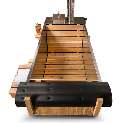 Starlight hot tub interior