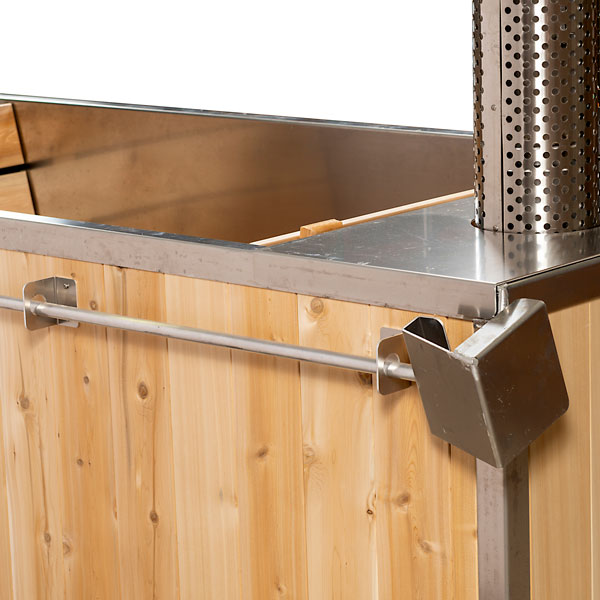 Starlight hot tub detail