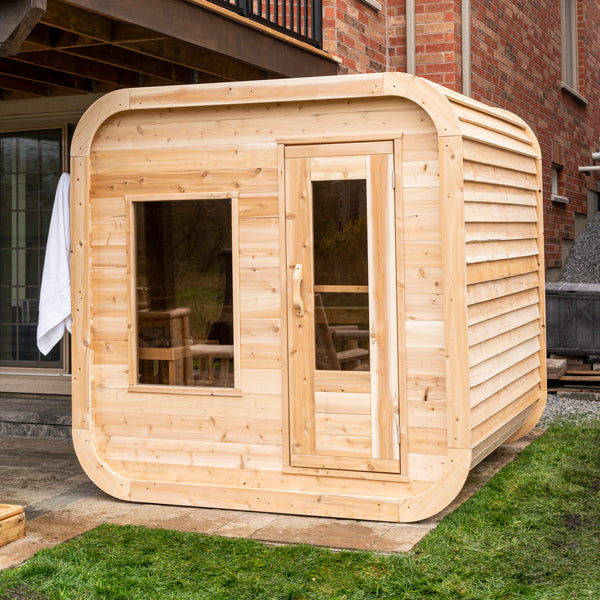 Luna sauna detail view