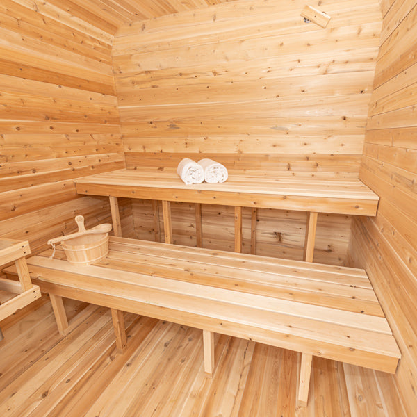 Luna sauna front view