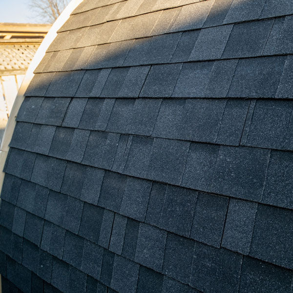 MiniPOD sauna roof detail