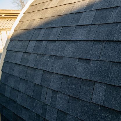 MiniPOD sauna roof detail