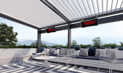 Platinum Gas mounted over terrace