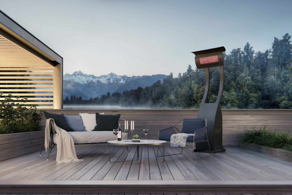 Tungsten Portable on residential patio