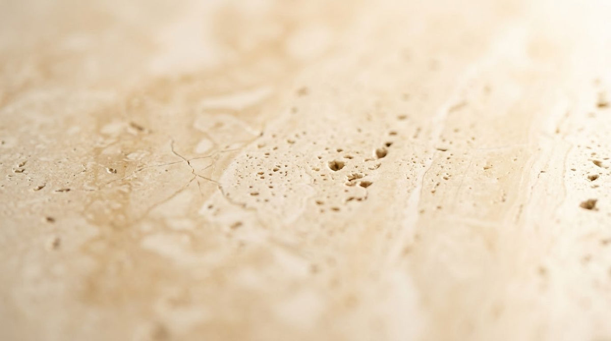 Travertine stone texture
